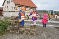 Kinder Bauarbeiter Handschuhe