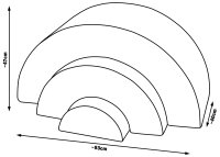 Entspannungsraum Softbausteine XXL 3er-Set