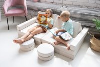 Modulare Kindersofa Spielsofa und Großbausteine-Set...