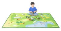 Spielteppich Zoo 200 x 150 cm