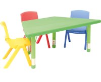 Kindergarten Stuhl-Tisch-Sparsets 26 cm Sitzhöhe 7 tlg.