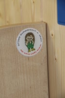 Komplette Garderobe Anlage für 3 Kinder-Wandmontage