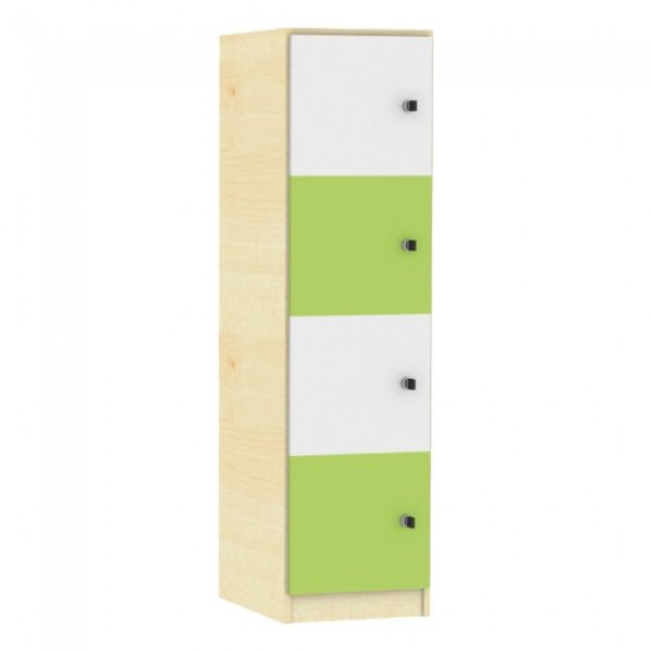 Schließfachschrank 160 cm 1 x 4 Fächer